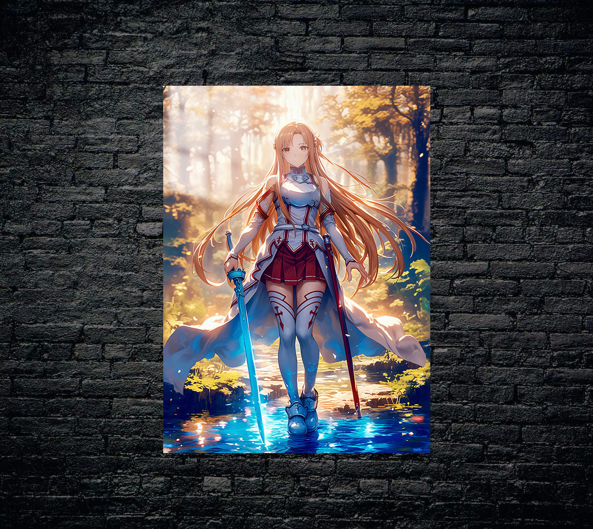 Sword Art Online Asuna Metal Poster 893