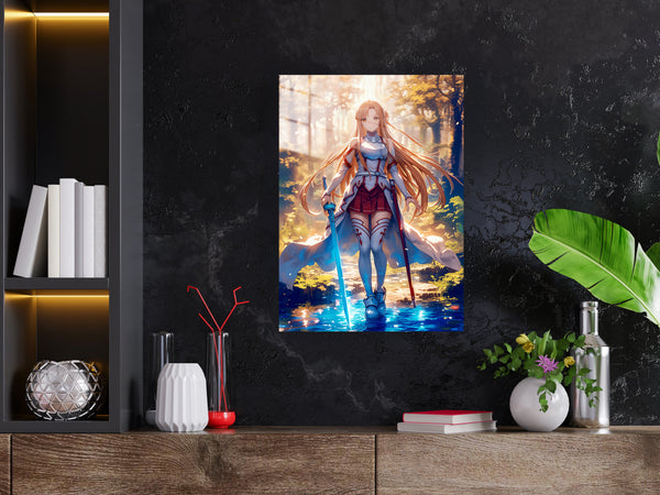 Sword Art Online Asuna Metal Poster 893
