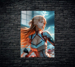 Sword Art Online Asuna Metal Poster 894