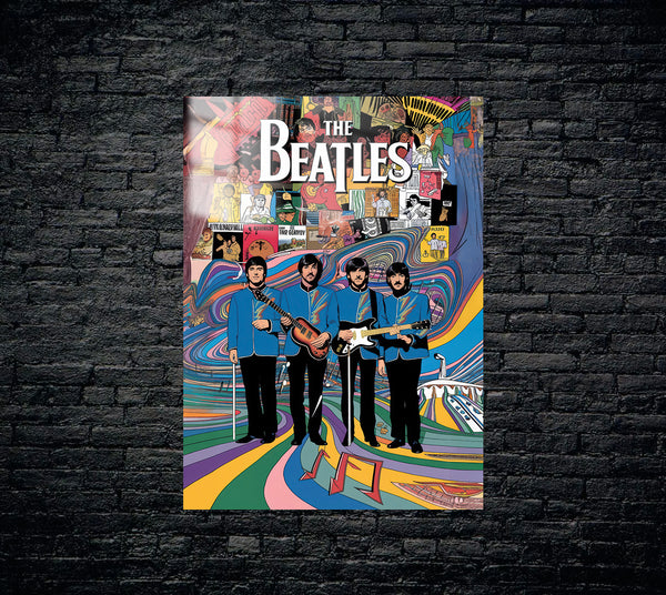 The Beatles Metal Poster 1531