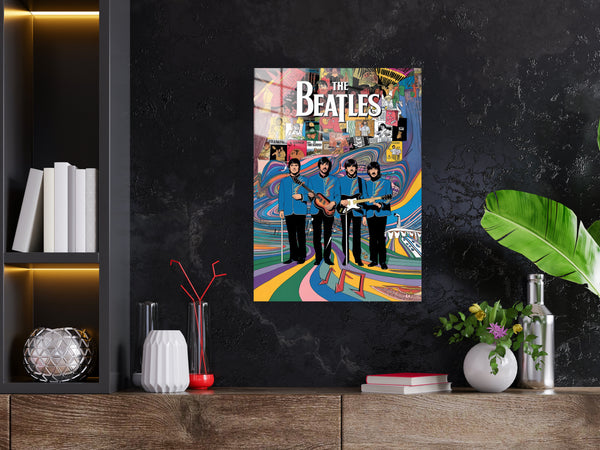 The Beatles Metal Poster 1531