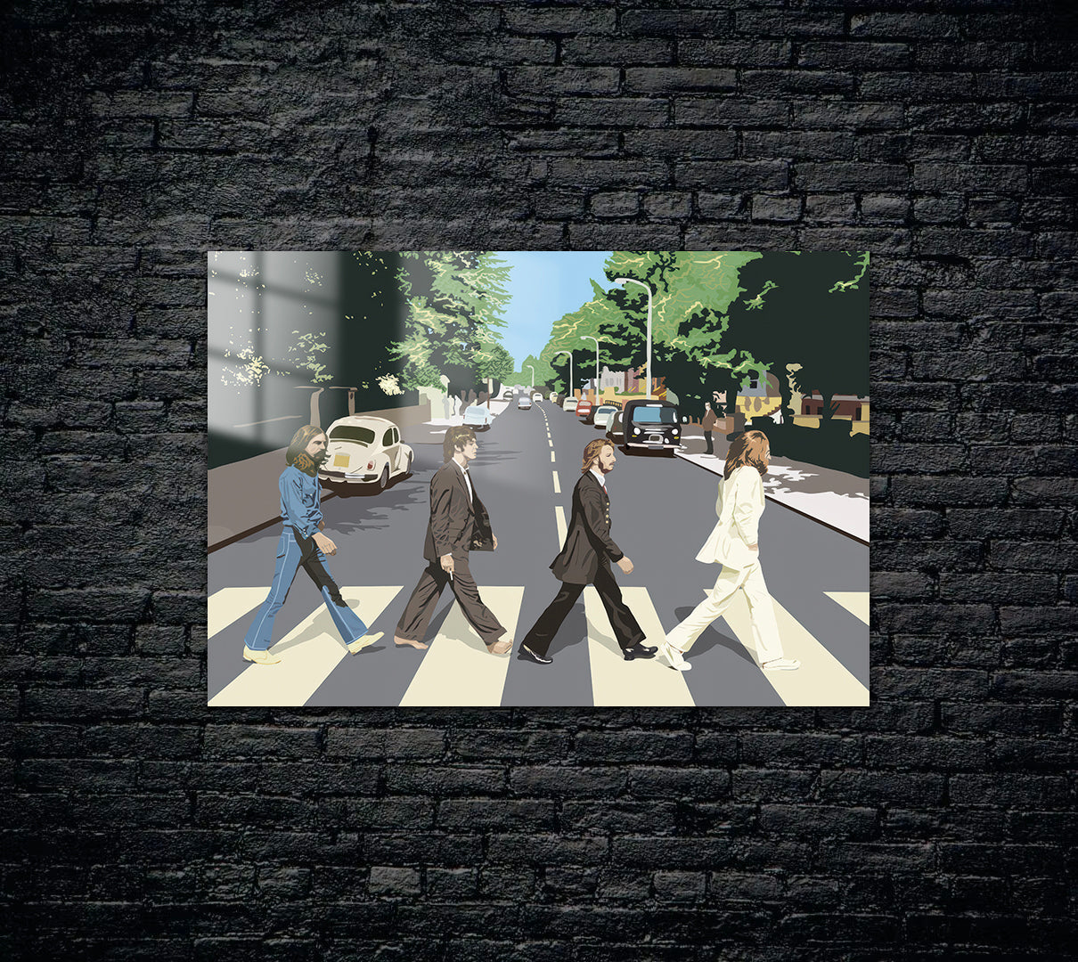 The Beatles Metal Poster 1532