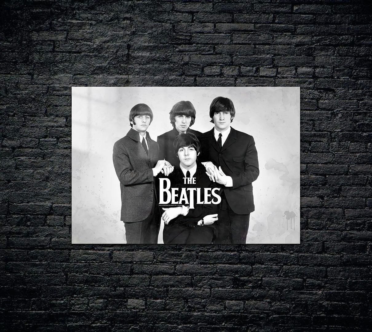 The Beatles Metal Poster 1534