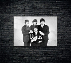 The Beatles Metal Poster 1534