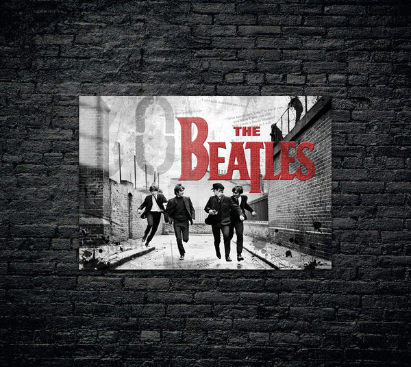 The Beatles Metal Poster 1536