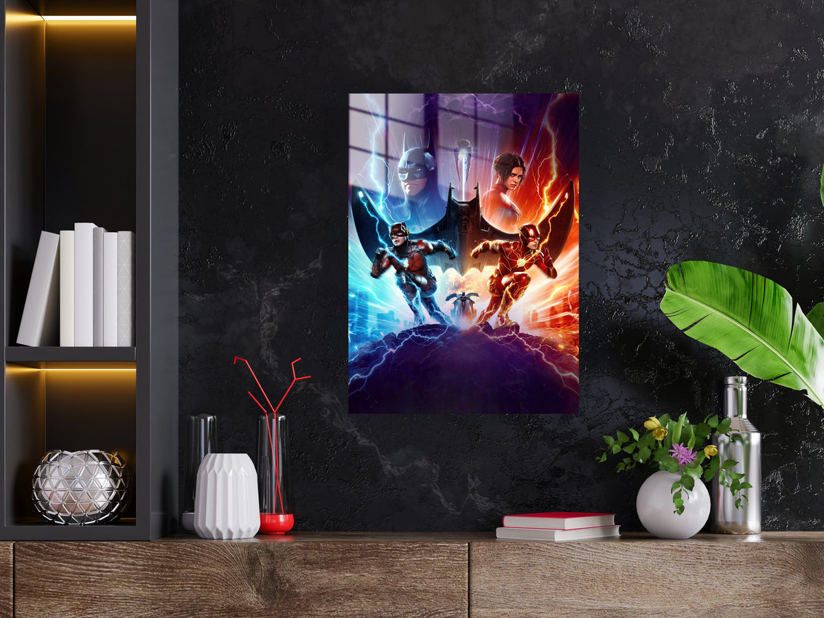 The Flash Metal Poster 1080