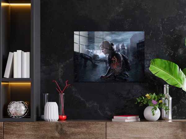 The Last of Us Ellie Metal Poster 896