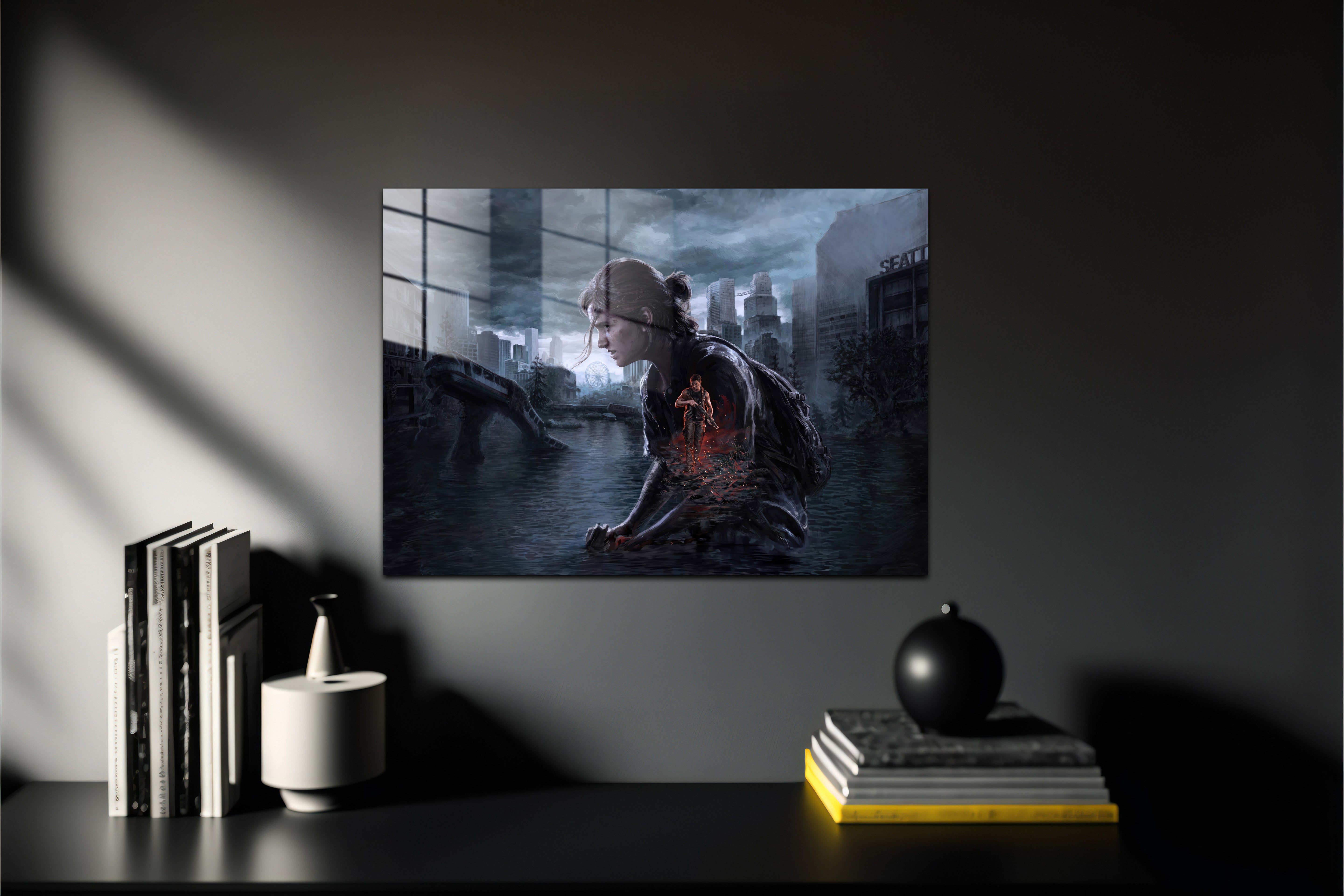 The Last of Us Ellie Metal Poster 896