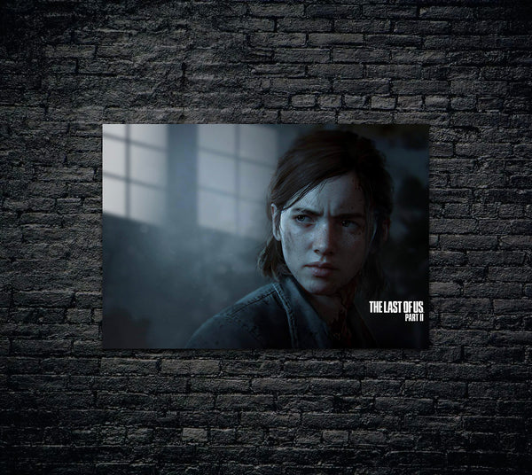 The Last of Us Ellie Metal Poster 897