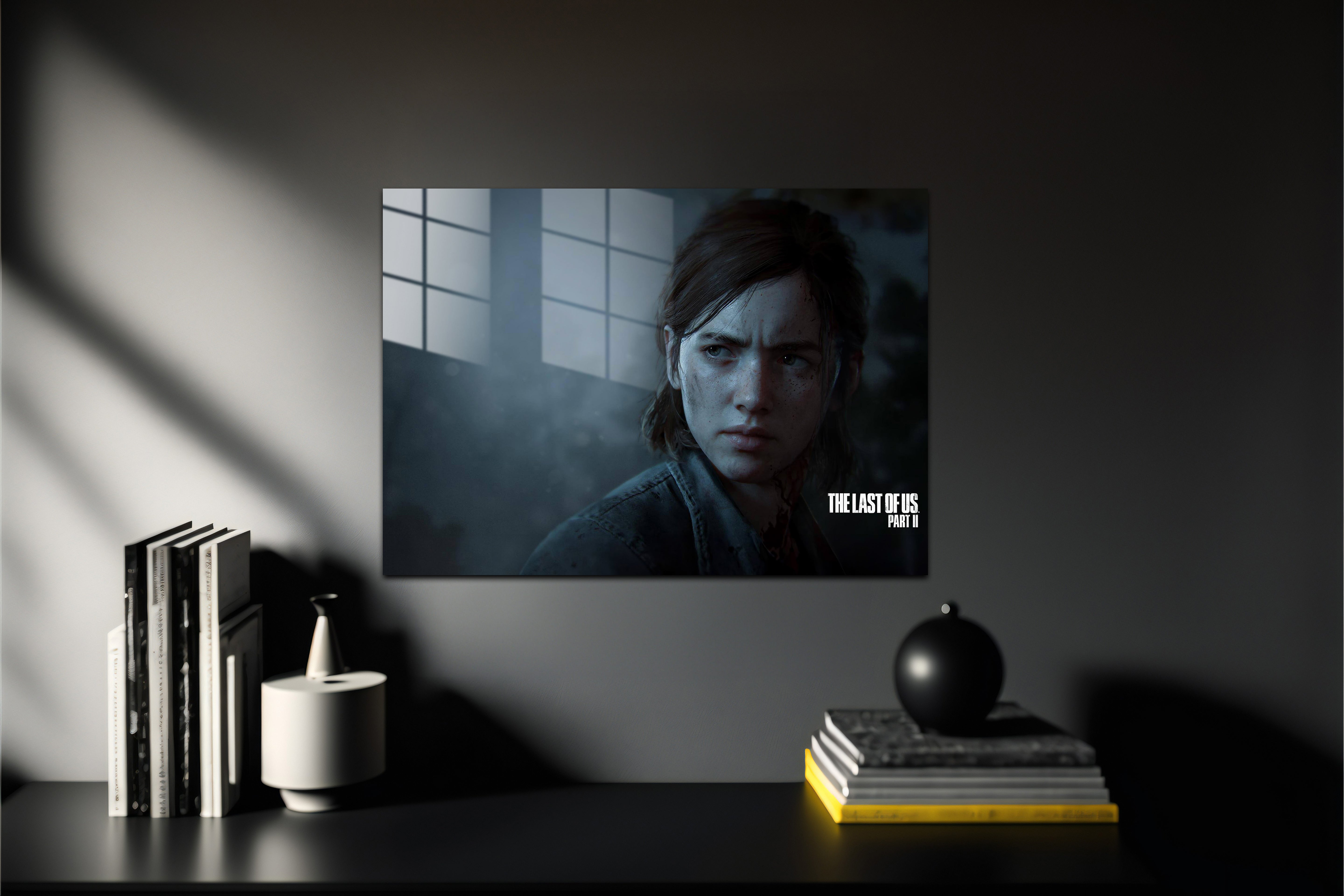 The Last of Us Ellie Metal Poster 897