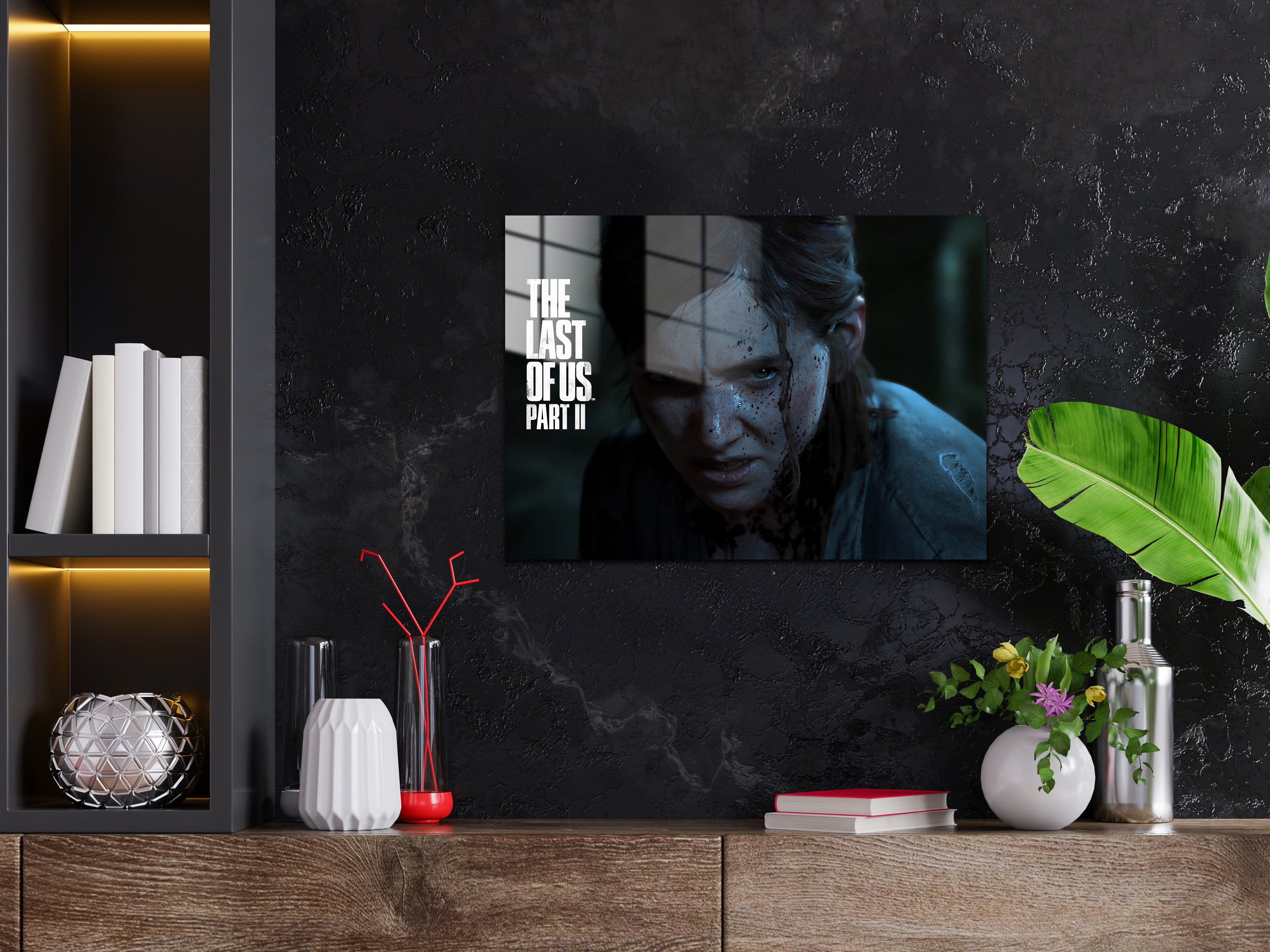 The Last of Us Ellie Metal Poster 898
