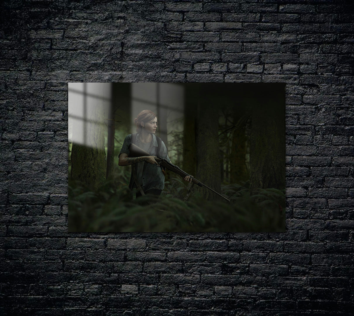 The Last of Us Ellie Metal Poster 899