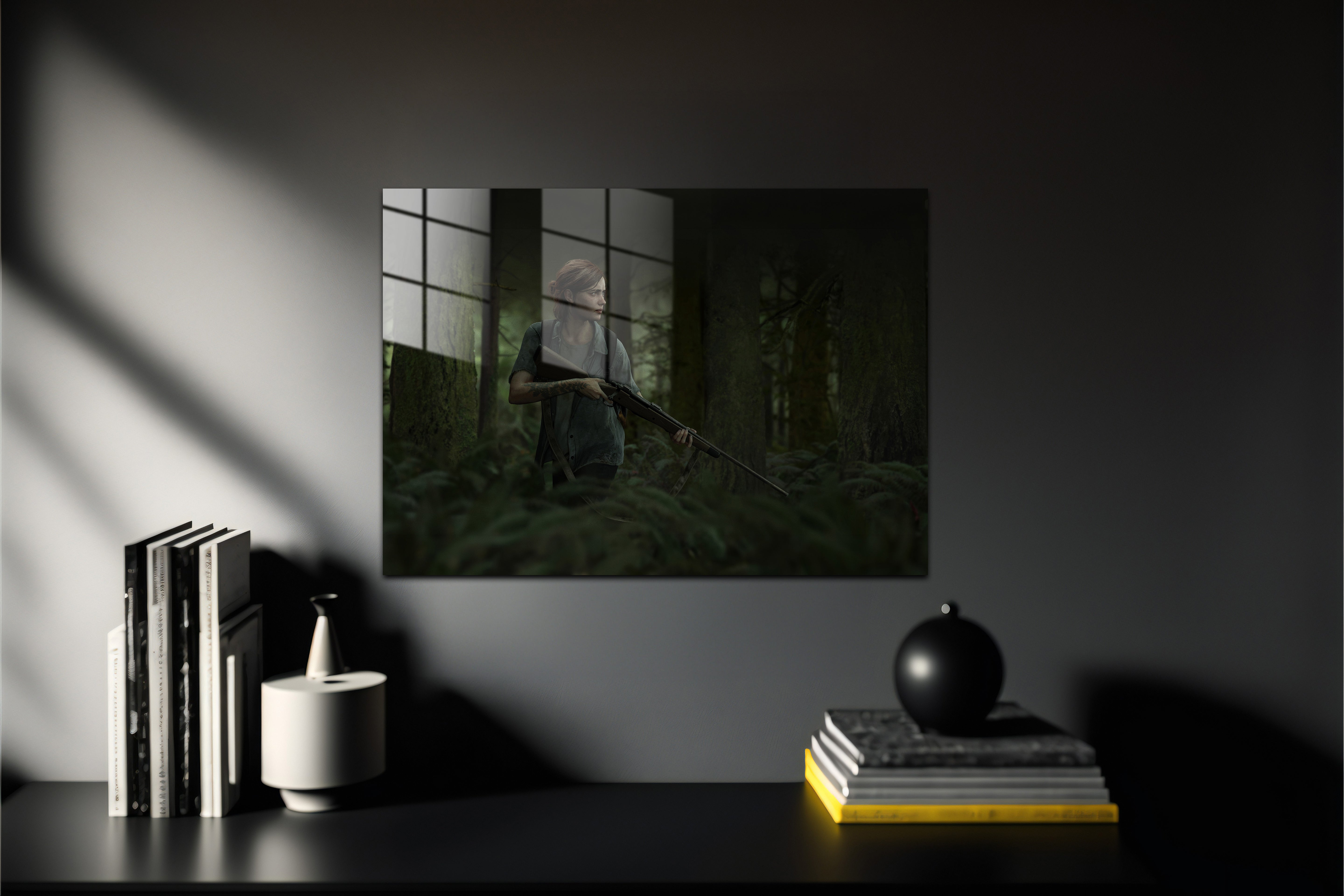 The Last of Us Ellie Metal Poster 899