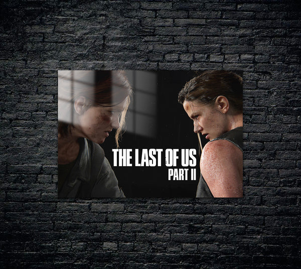 The Last of Us Ellie Abby Metal Poster 901