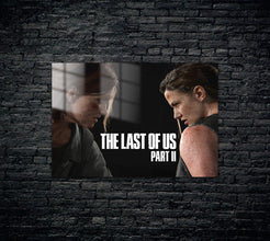 The Last of Us Ellie Abby Metal Poster 901