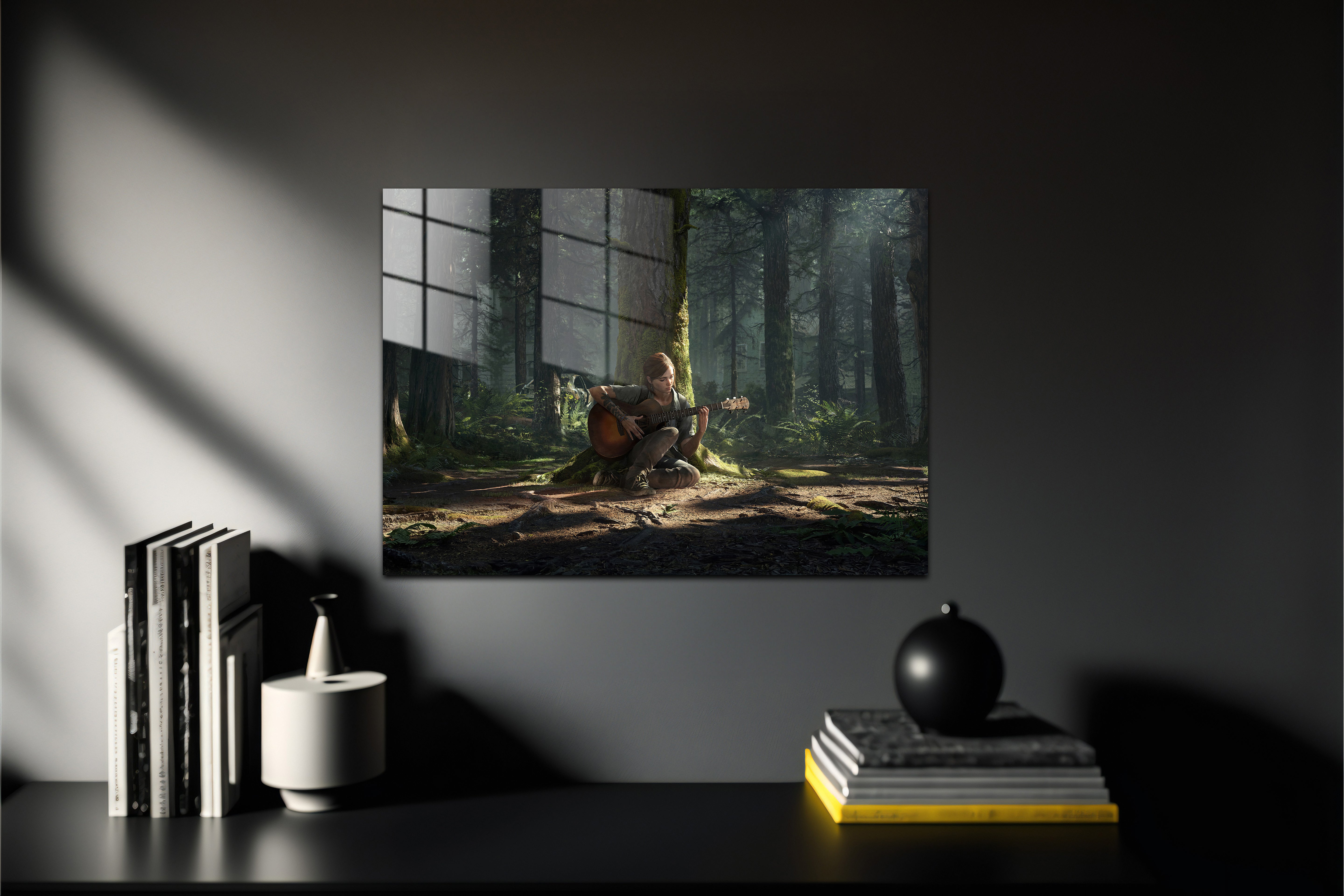 The Last of Us Ellie Metal Poster 903