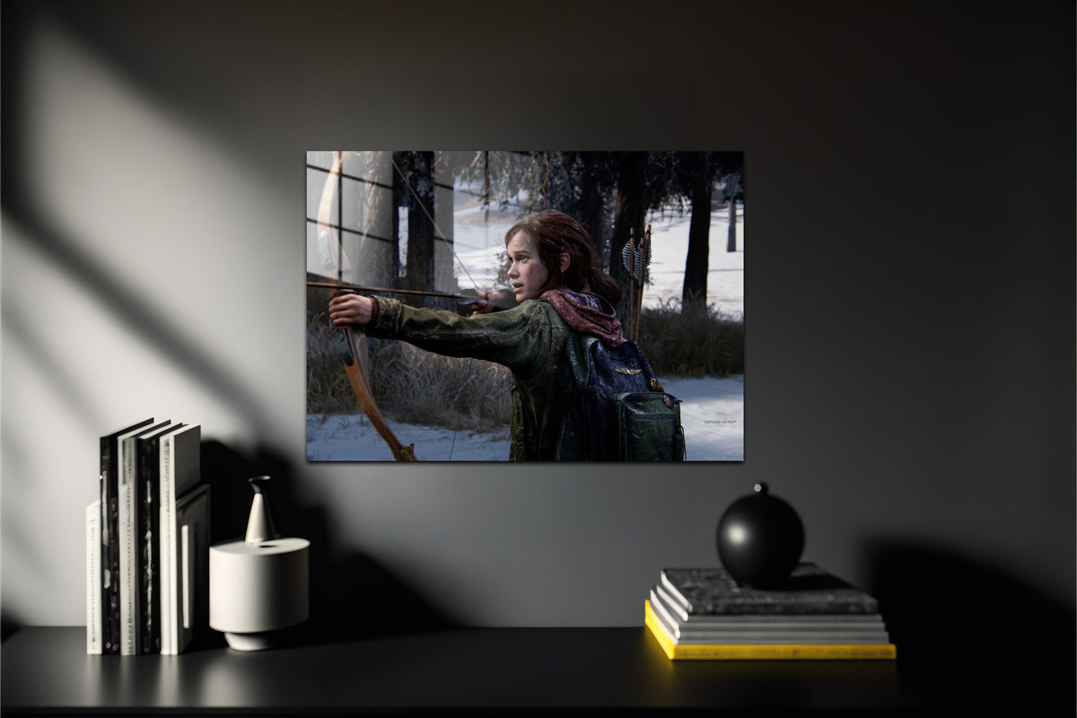 The Last of Us Ellie Metal Poster 907
