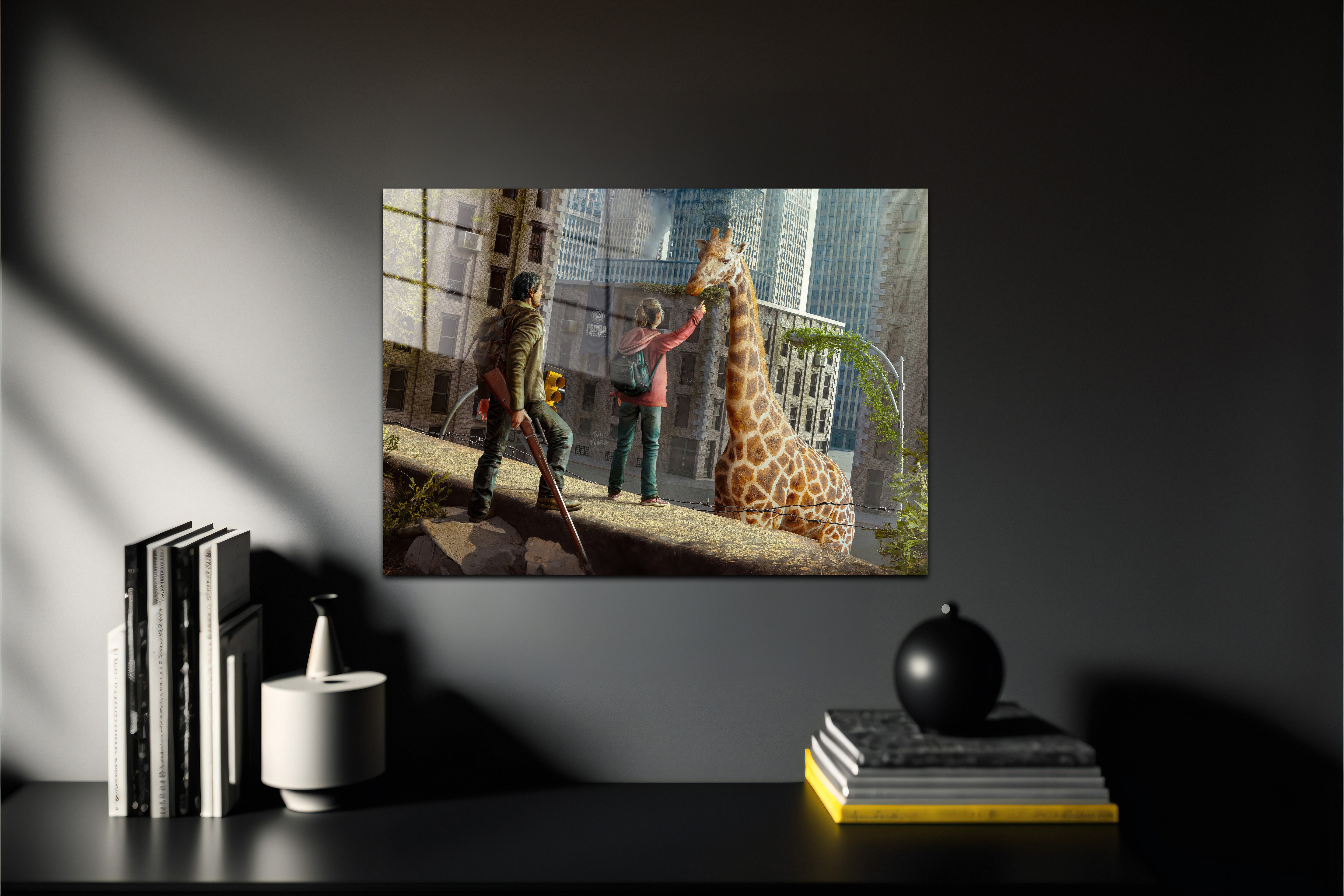 The Last of Us Ellie Joel Metal Poster 908