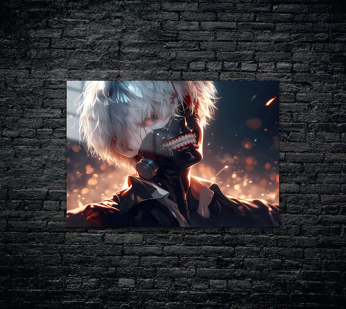 Tokyo Ghoul Ken Kaneki Metal Poster 913