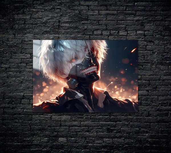 Tokyo Ghoul Ken Kaneki Metal Poster 913