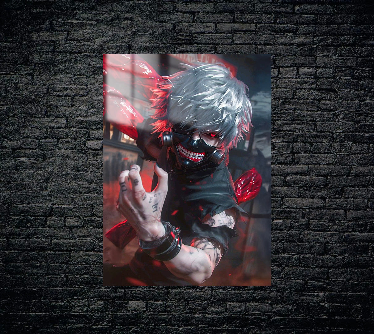 Tokyo Ghoul Ken Kaneki Metal Poster 915