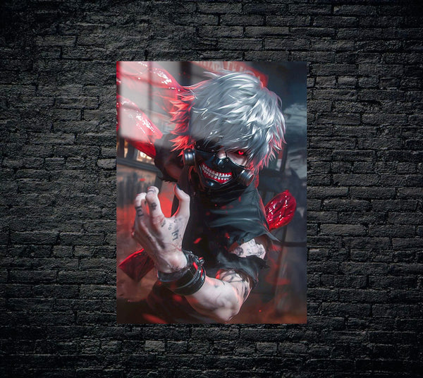 Tokyo Ghoul Ken Kaneki Metal Poster 915