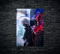 Tokyo Ghoul Ken Kaneki Touka Metal Poster 916