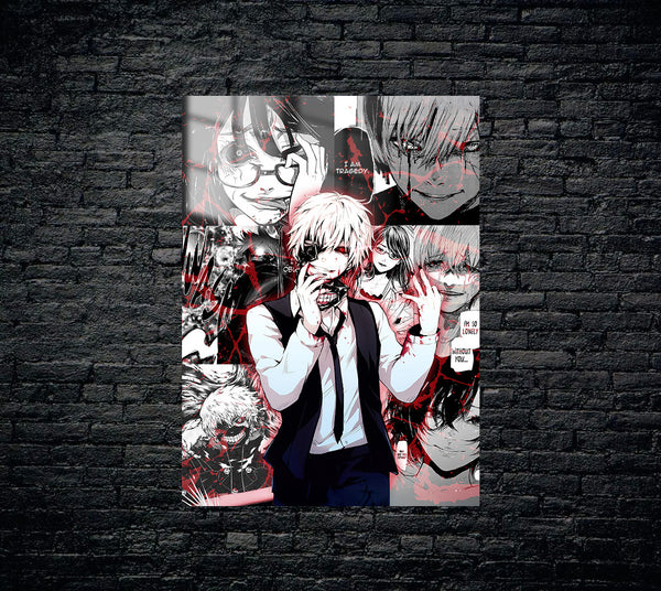 Tokyo Ghoul Ken Kaneki Metal Poster 917