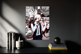 Tokyo Ghoul Ken Kaneki Metal Poster 917