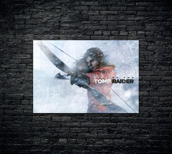 Tomb Raider Metal Poster 922