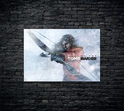 Tomb Raider Metal Poster 922