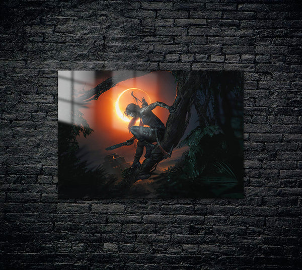Tomb Raider Metal Poster 923