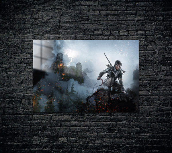 Tomb Raider Metal Poster 924