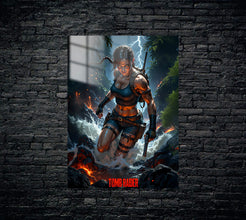 Tomb Raider Metal Poster 936