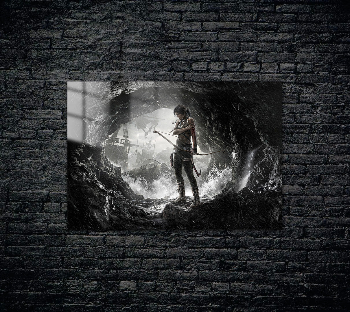 Tomb Raider Metal Poster 919