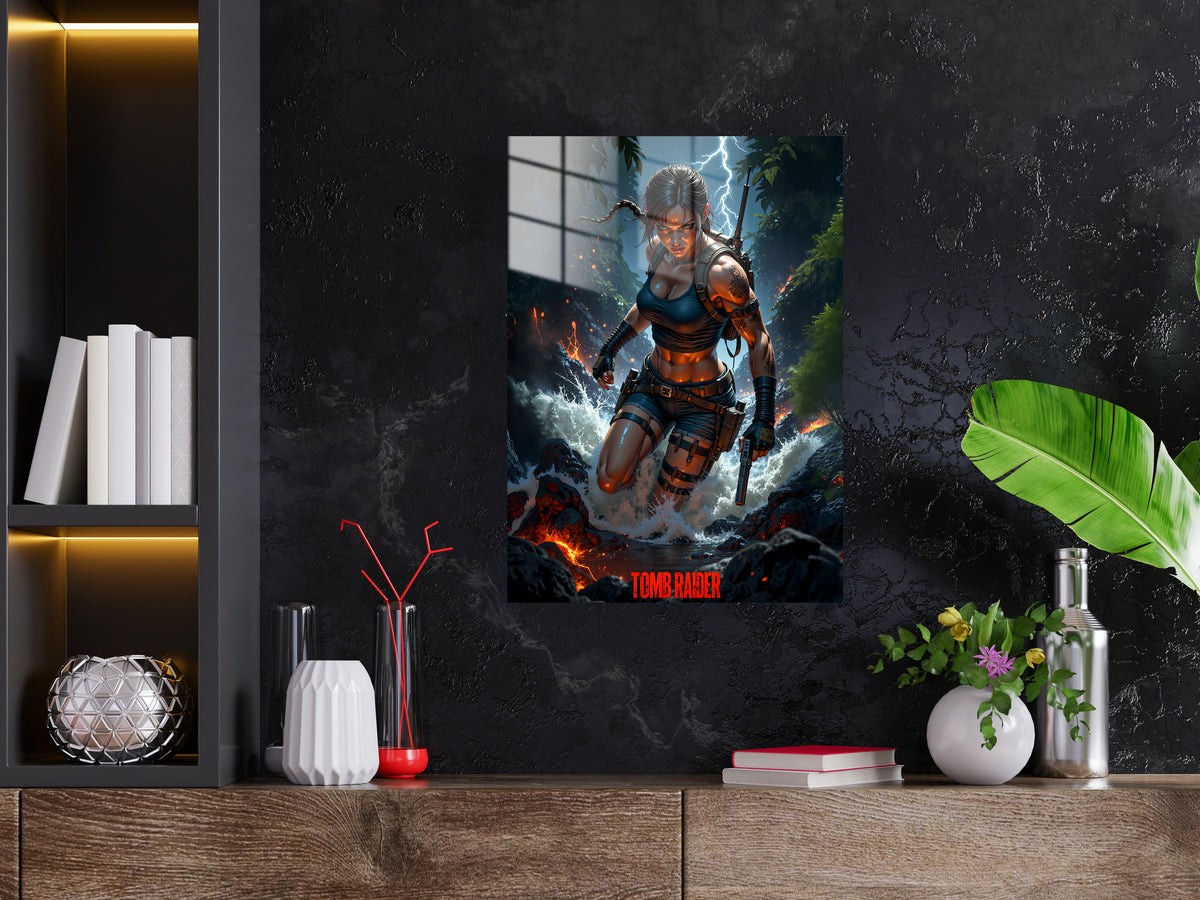 Tomb Raider Metal Poster 936
