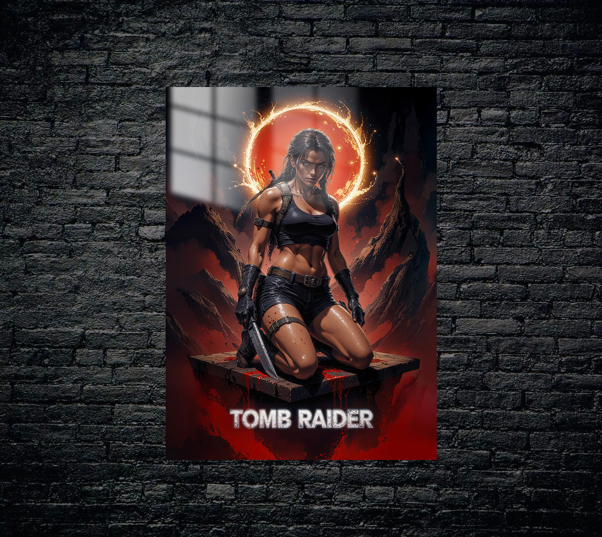 Tomb Raider Metal Poster 928