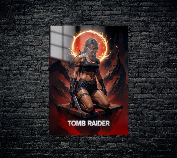 Tomb Raider Metal Poster 928