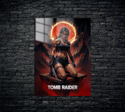 Tomb Raider Metal Poster 928