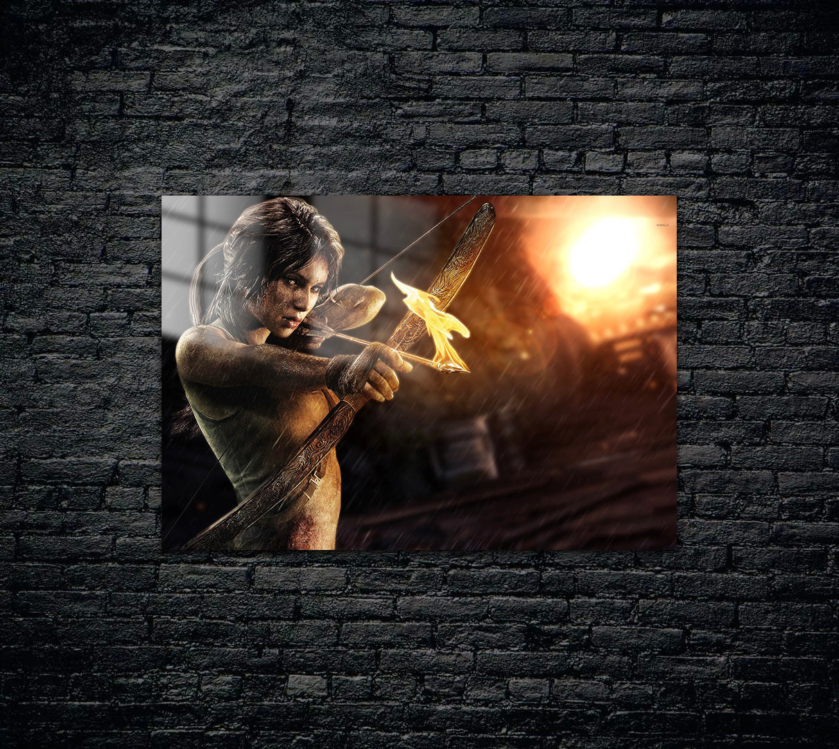 Tomb Raider Metal Poster 925