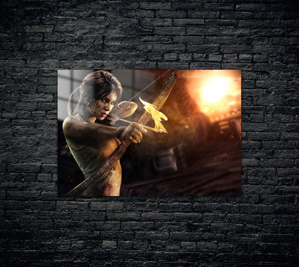 Tomb Raider Metal Poster 925