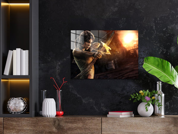 Tomb Raider Metal Poster 925