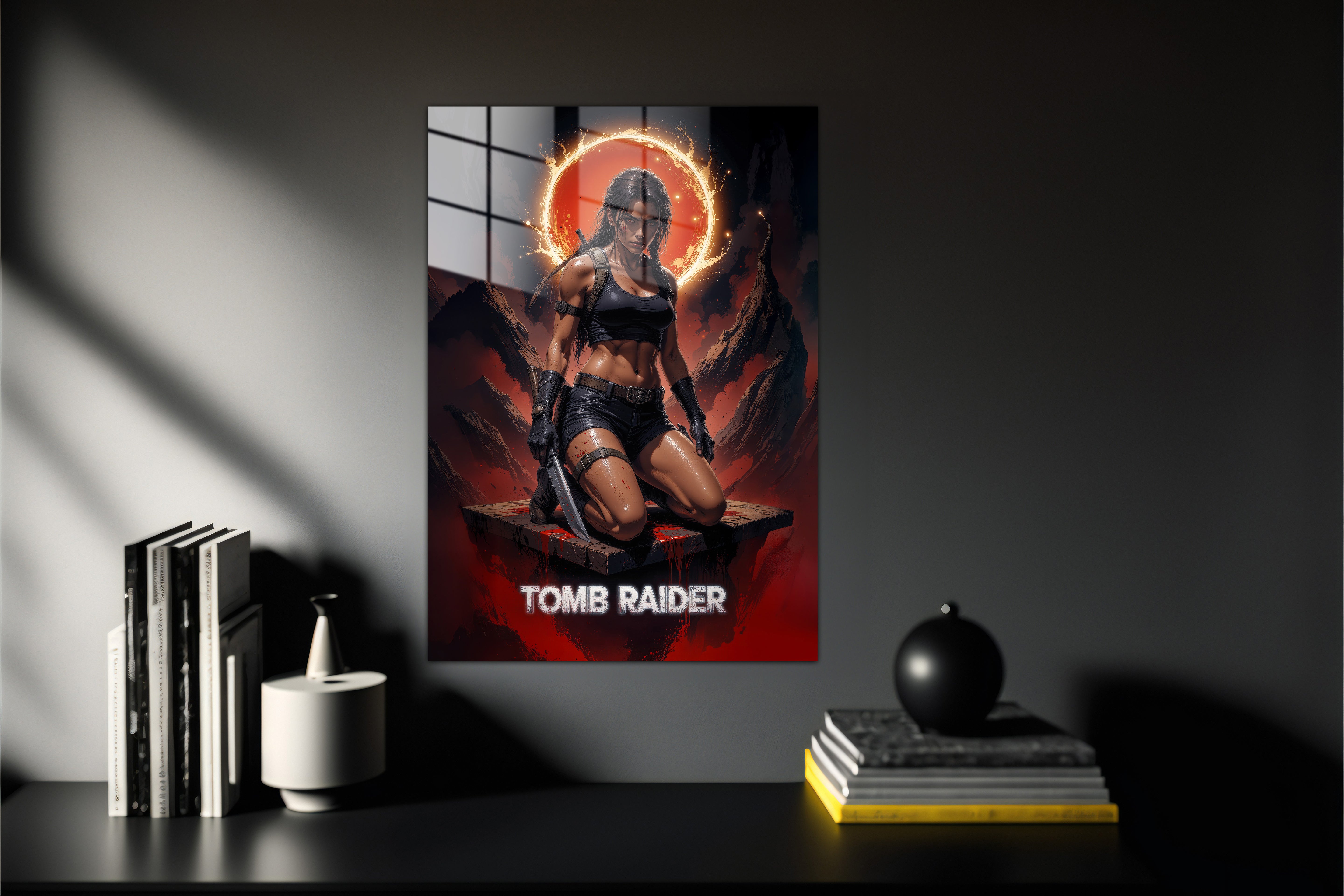 Tomb Raider Metal Poster 928