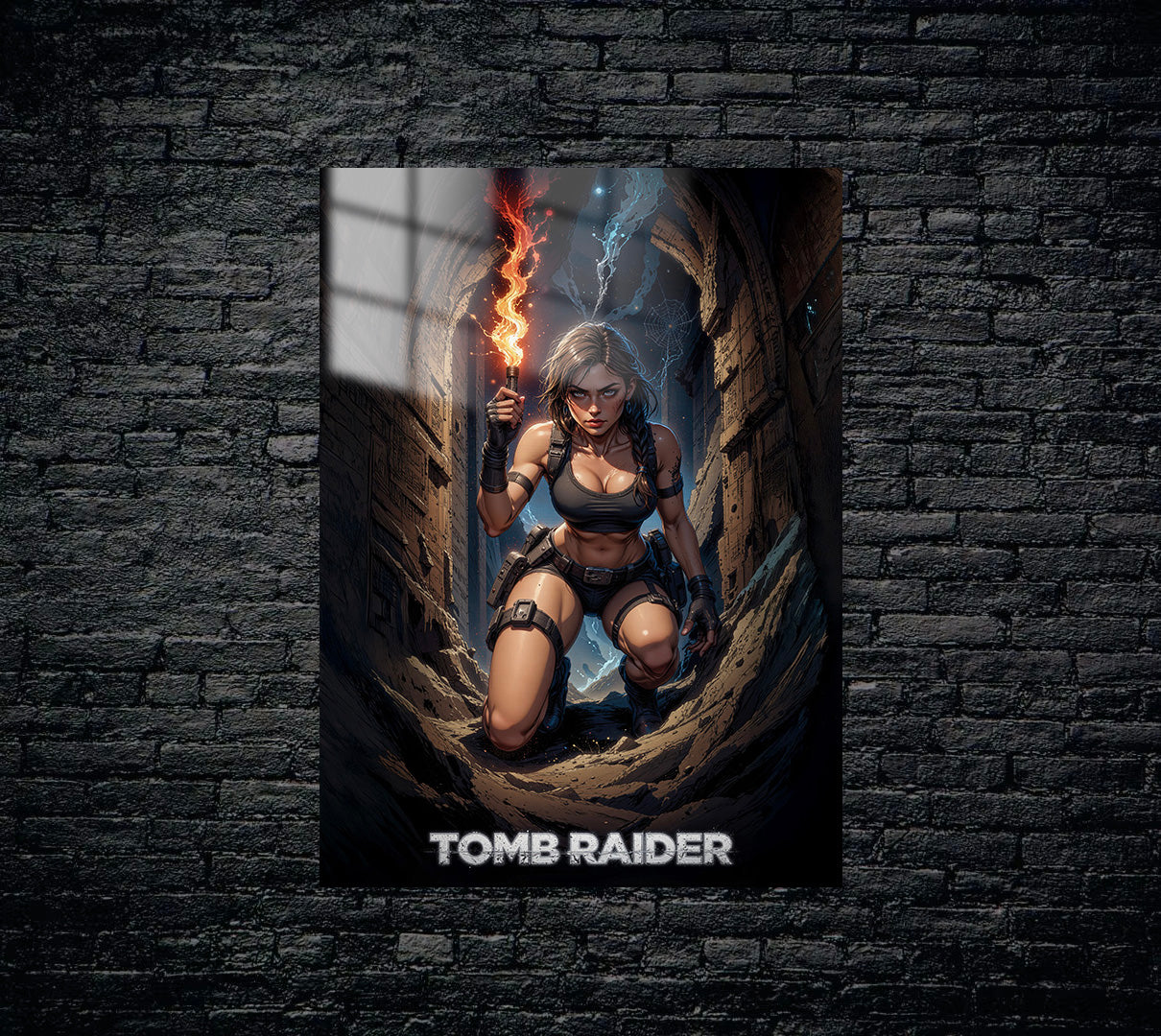 Tomb Raider Metal Poster 929