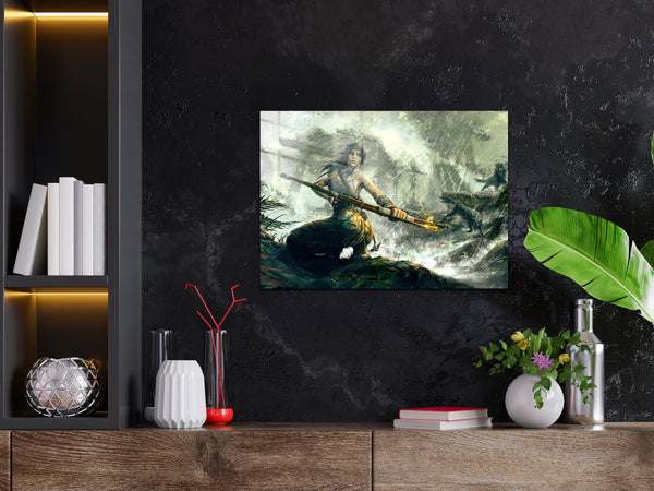 Tomb Raider Metal Poster 930