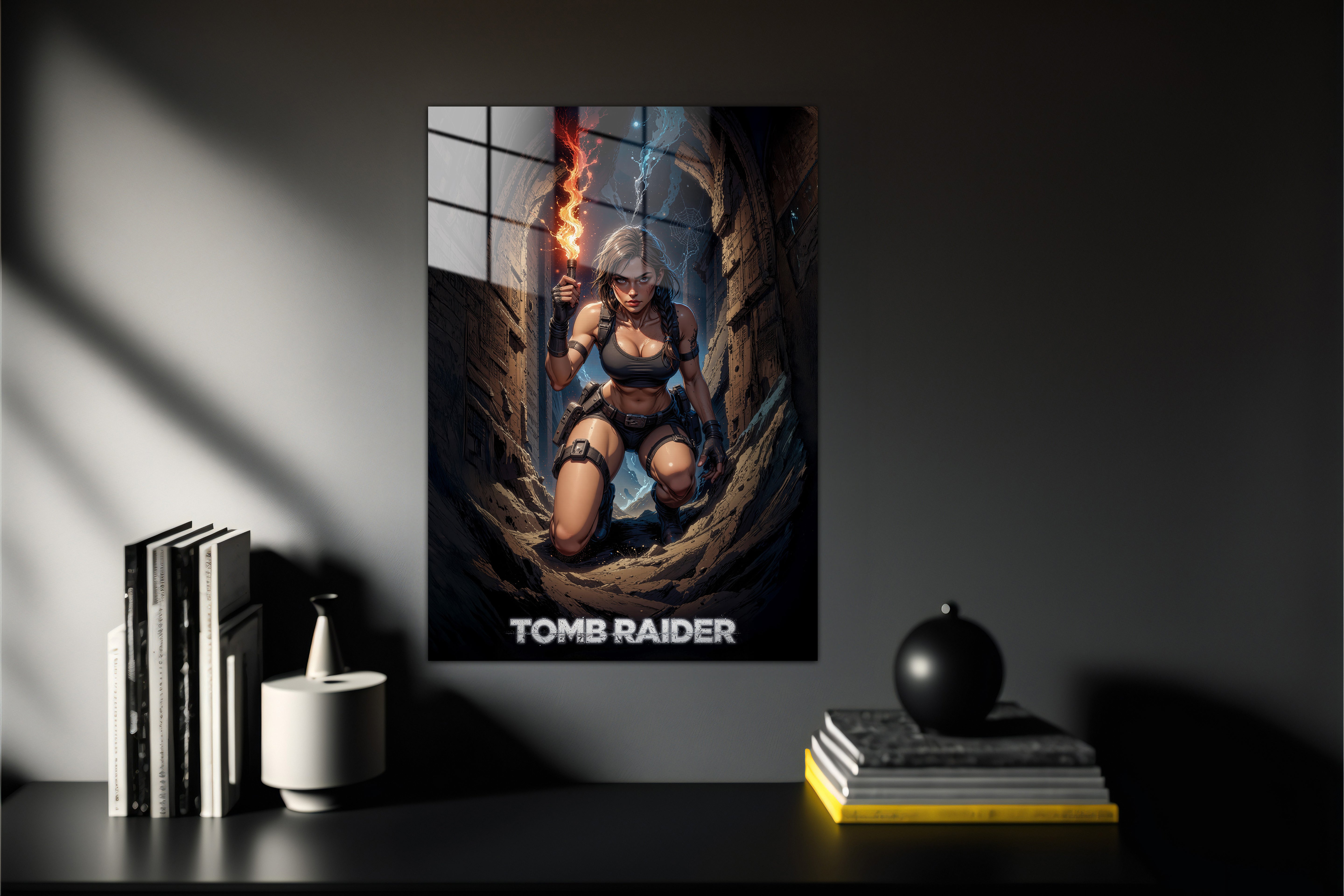 Tomb Raider Metal Poster 929