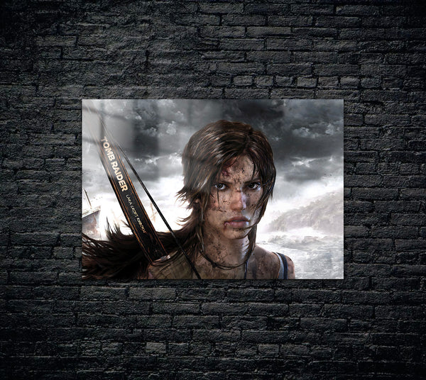 Tomb Raider Metal Poster 931