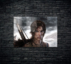 Tomb Raider Metal Poster 931