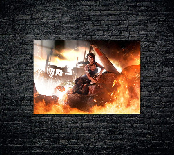 Tomb Raider Metal Poster 933