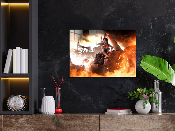 Tomb Raider Metal Poster 933